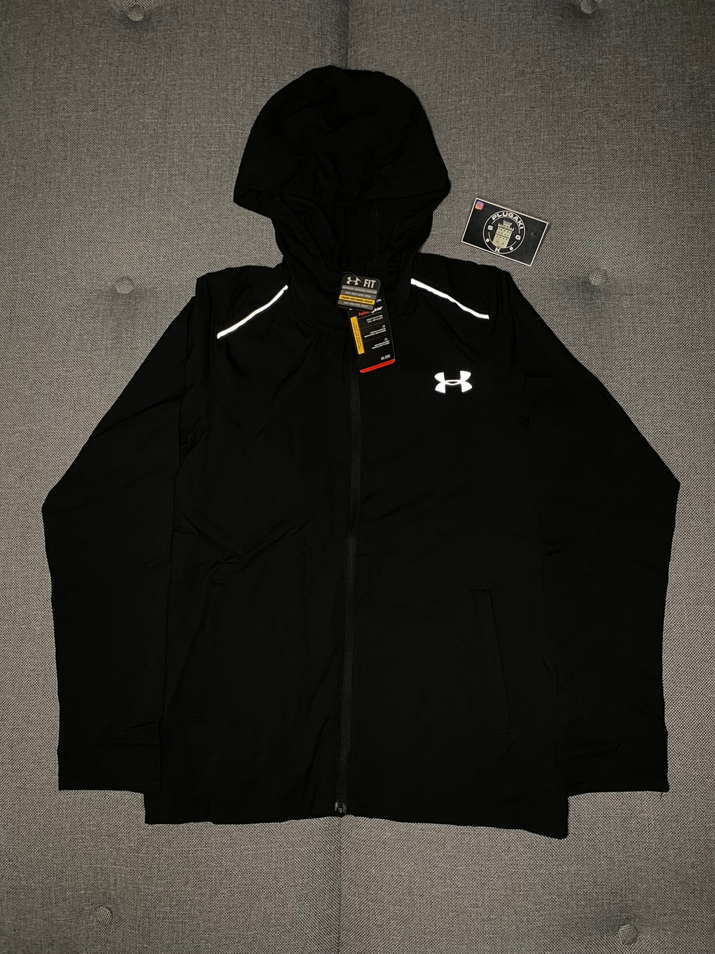 Reflective Tracksuit Μαύρο