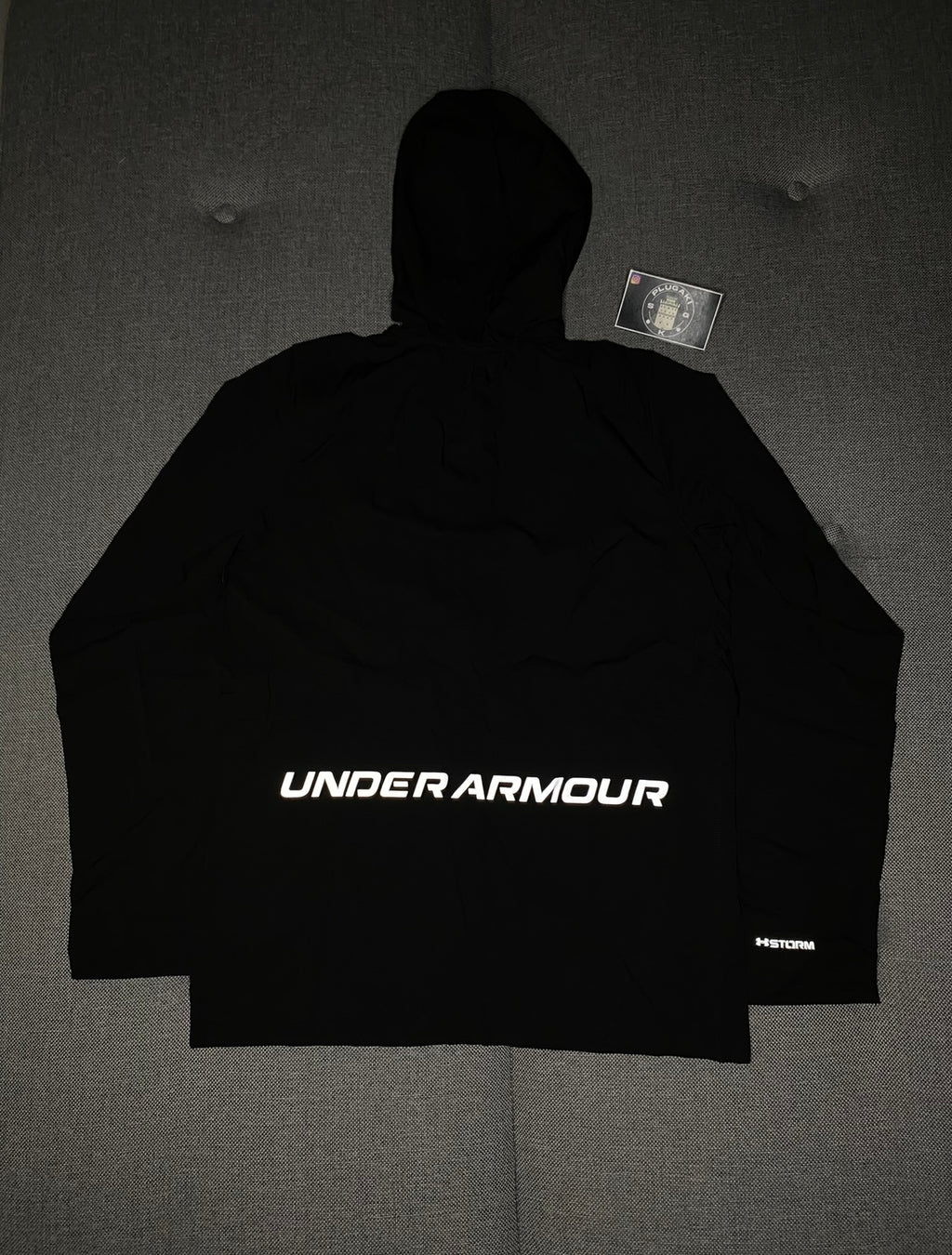 Reflective Jacket Μάυρο